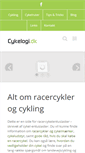 Mobile Screenshot of cykelogi.dk